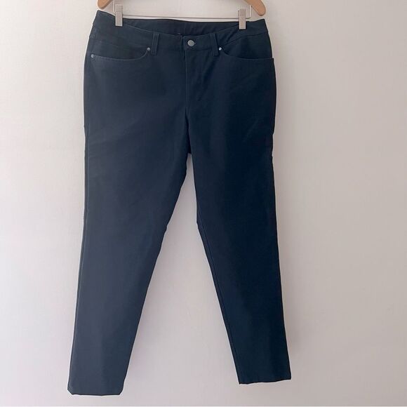 Lululemon Pants ABC Slim-Fit 5 Pocket Pant Utilitech True Navy Dark Blue Size 34 - Picture 1 of 9